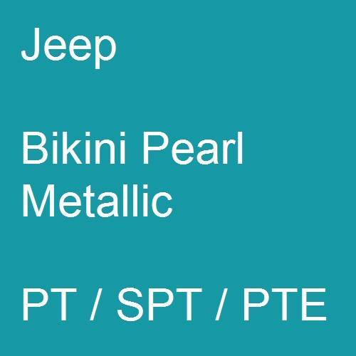 Jeep, Bikini Pearl Metallic, PT / SPT / PTE.